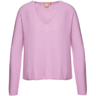 BOSS Damen C_feron Knitted Sweater, Light/Pastel Pink680, S EU