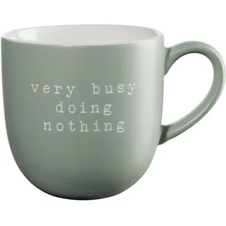 ASA Selection Hey! Henkelbecher Very Busy Doing Nothing grün 0,35l