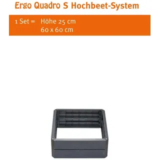 Ergo Quadro S Hochbeet-System, Stone (645125)