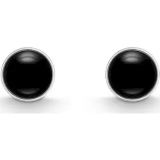 QUINN - Ohrstecker (Paar) - Damen - Silber 925 - Edelstein - Onyx - 3618092