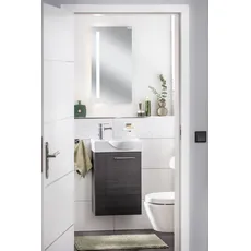 FACKELMANN Waschbeckenunterschrank »SBC«, Badmöbel für Gäste-WC, Breite ca. 45 cm, beige
