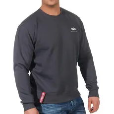 Bild Basic Sweater Small Logo Sweatshirt für Herren Greyblack