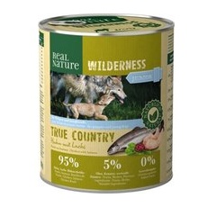 REAL NATURE WILDERNESS Junior True Country Huhn & Lachs 24x800 g