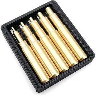 Virtjoule Heat Set Insert Tips for Sizes M2, M2.5, M3, M4, and M5 - Lötkolbenspitzen für 3D-Drucker-Benutzer, 3D-Druck-Zubehör, kompatibel mit Hakko FX-888D und Weller SP40NKUS Lötkolben