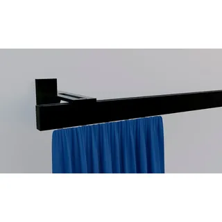 INDEKO Innenlaufgarnitur Bern 1-läufig Ø 16 mm 100 cm Schwarz