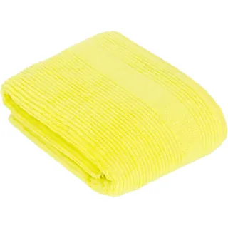 Vossen Badetuch , Gelb , Textil , Uni , 100x150 cm , ISO 9001, Fkt, Made in Austria, Oeko-Tex® Standard 100 , Heimtextilien, Badtextilien, Badetücher