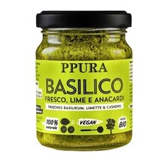 Ppura Bio Pesto Basilikum Limette