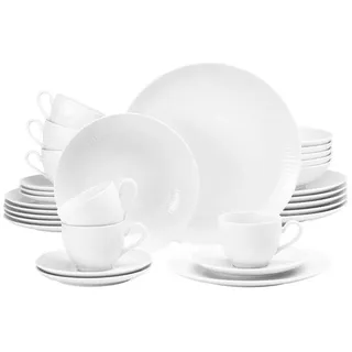 SELTMANN WEIDEN Amina Kombiservice 30-tlg. weiß