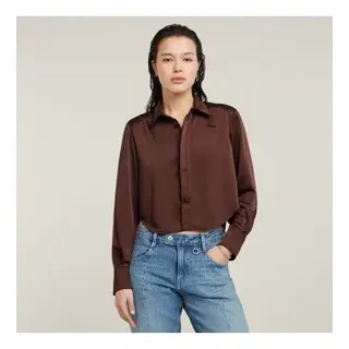 G-Star für Damen. D25269-D414-9823 Holiday Cropped Shirt
braun (L), Lässig, Langarm, Recyceltes Polyester, Nachhaltig