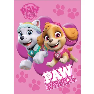 BrandMac Paw Patrol Fleecedecke für Kinder – superweiche Decke aus Fleece, Überwurf, 100 x 140 cm, Geschenke für Kinder