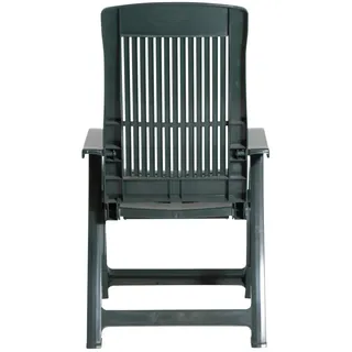 PROGARDEN Tampa Klappsessel 61 x 50 x 109 cm grün 4 St.