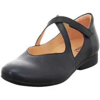 THINK! Damen Guad2 Lederfutter Ballerinas, Navy 8070,