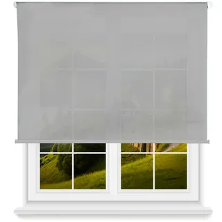 Wellhome Polyester Lichtdurchlässiger Rollo 130 X 175 Cm - Grey - One Size