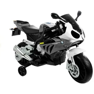 Elektro Motorrad für Kinder BMW S1000RR Silbern Reifen - Silber