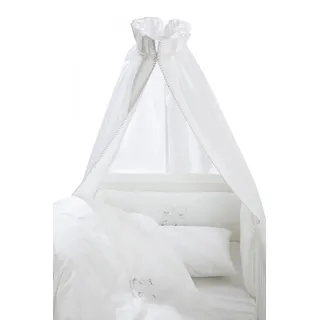 Alvi 401153210 Bettwäsche "Hello Baby", weiß