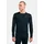 Langarm-baselayer Blau S