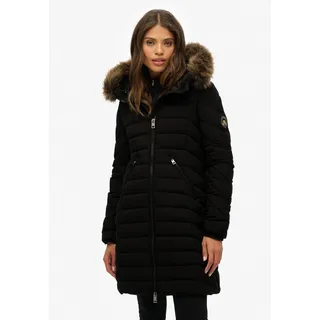 Superdry Fuji Mid Jacke Schwarz 36