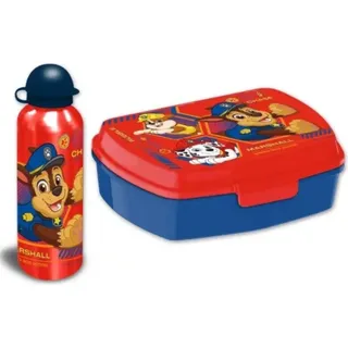 Paw Patrol Trinkflasche + Brotdose Set