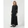 Yas YASSAVANNA Long Shirt Dress Schwarz 42