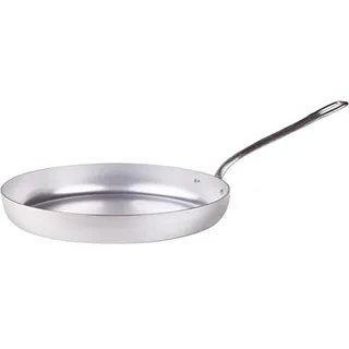 Baldassare Agnelli Pentole Agnelli Linea Family Cooking Aluminium Pfanne mit einem Griff, Silber, 12 cm