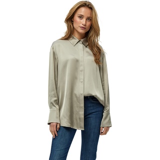 Minus Kamia Oversize Shirt Shirt Damen In Beige Herbst Bluse Damen Elegant Größe 34