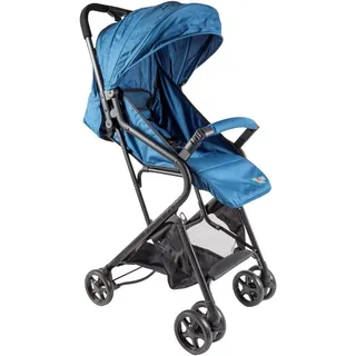 Mondotuo Multifunktionaler Reisebuggy von Poupy mit Trolley-Verschluss, geeignet für Kinder von 0 bis 36 Monaten, mit verstellbarer Rückenlehne und Sicherheitsschloss.