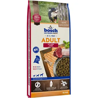 Bosch Tiernahrung Adult Lamm & Reis 2 x 15 kg