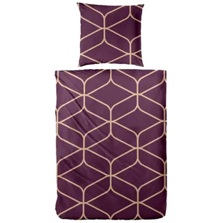 Primera Novel Flanell Lila 155 x 220 cm + 80 x 80 cm