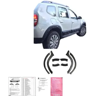 Radlaufschutz Raflaufleisten kompatibel mit DACIA Duster 2010 bis 2017 Offroad
