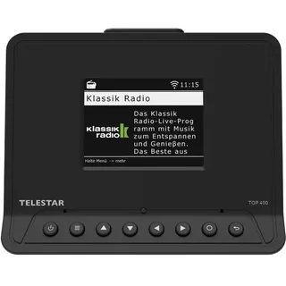 Telestar 5700400 Radio Internet Digital Schwarz