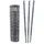 300m Wildzaun Weidezaun 150/13/15 Z-Profil Zaunpfosten Grau