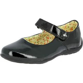 LICO Anna V Mädchen Durchgängies Plateau Ballerinas, Schwarz, 36 EU