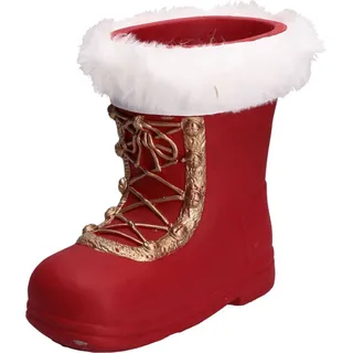 Rituali Domestici Blumentopf-Abdeckschuh H235600004 - Weiß, Rot, Gold