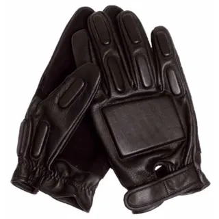 Mil-Tec Security Einsatz Handschuhe gepolstert Schwarz L