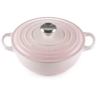 Le Creuset Signature La Marmite Bräter 24 cm shell pink
