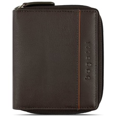 Bild Banda Upright Wallet with Zipper Brown