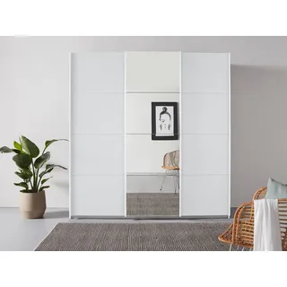 Rauch Schwebetürenschrank OTELI 203 x 210 x 62 cm Weiß
