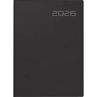 rido/idé Taschenkalender Mod. Technik III 2026 A6 Schwarz