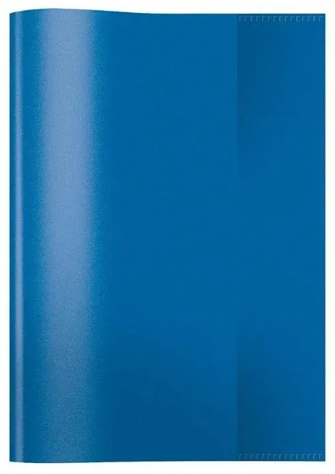 Bild von Heftumschlag transparent blau Kunststoff DIN A4