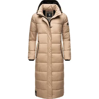 Steppmantel NAVAHOO "Steppmantel Isalie", Damen, Gr. XL, grau (taupe), Obermaterial: 100% Polyester PES.  Obermaterial: Futter: 100% Polyester PES. 100% Polyester PES., Mäntel Steppmantel