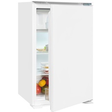 exquisit Einbaukühlschrank »EKS131-4-E-040D«, EKS131-4-E-040D, 88 cm hoch, 54 cm breit, silberfarben