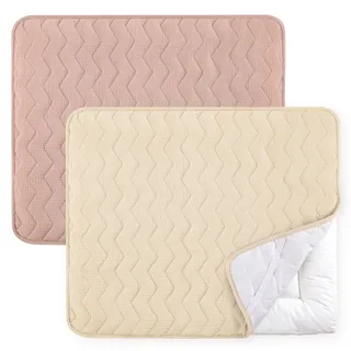 lulumoon wickelauflage bezug 75x85 Musselin: 100% Baumwolle und Waschbar