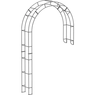 Eleo Wandrosenbogen Cremona Pulverbeschichtet Anthrazit 230 cm x 140 cm x 34 cm