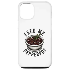 Hülle für iPhone 13 Guyana Food Pepperpot, Flagge Guyanas, Herren und Damen, Heritage