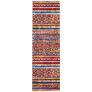 Esposa Läufer , Multicolor , Textil , Abstraktes , rechteckig , 60x150 cm , ISO 9001, Made in Eu , pflegeleicht, leicht zusammenrollbar, rutschfeste Unterfläche , Teppiche und Böden, Teppiche, Teppichläufer, Läufer