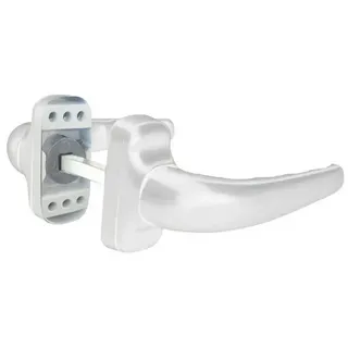 Handlock Wendbarer Aluminiumgriff Mit Schild - White - One Size
