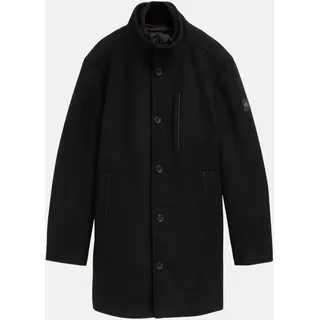 Tom Tailor Wollmantel schwarz 2XL