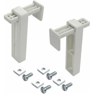 Liedeco Klemmträger »Universal« für Jalousien, Rollos, Plissees, weiß