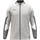 Trainingsjacke Hellgrau/Weiß/Grau S