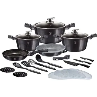 Berlinger Haus BH-7181 Topf-Set 22-tlg. Kochtopf + Pfanne